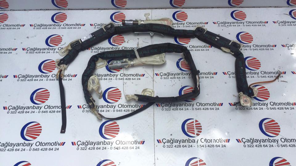 Peugeot 206 tavan perde airbak